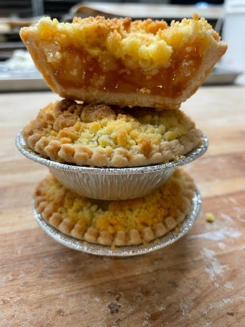 mini pie apple